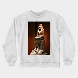 Statue of Sekhmet Crewneck Sweatshirt